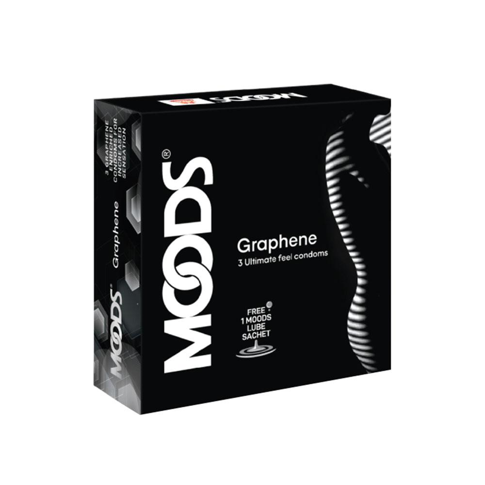 Moods Graphene Enriched Ultimate Feel Condom - 3Pcs Pack