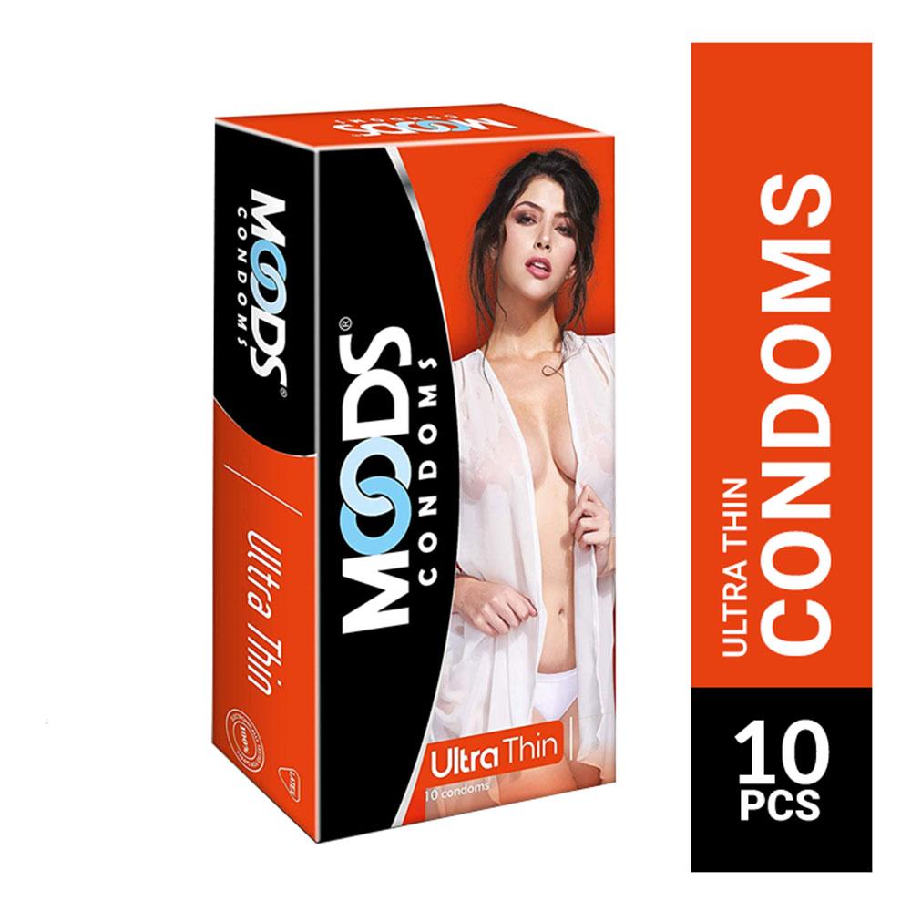 Moods Ultra Thin Condom - 10Pcs Pack