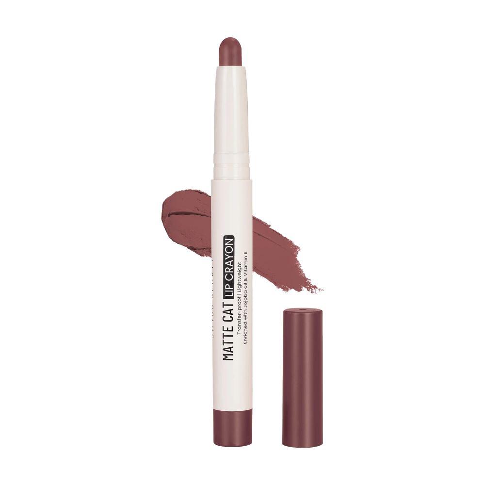 Swiss Beauty Matte Cat Lip Crayon - 03 Brick Shell – 1.5 gm