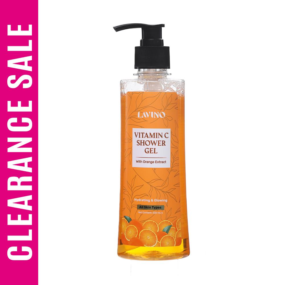 Lavino Vitamin C Shower Gel – with Orange Extract (Expiry Date - June 2026) – 330ml
