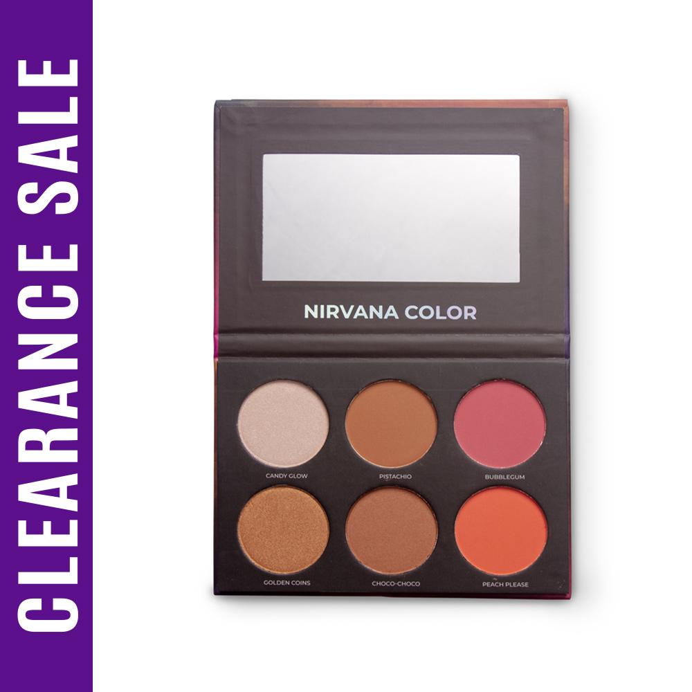 Nirvana Color Face Palette - Windy Monsoon (Expiry Date - November, 2026) – 30gm
