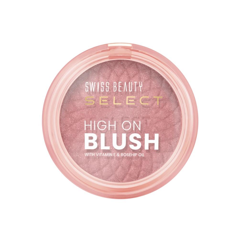 Swiss Beauty Select High on Blush - 02 Soft Pink – 8 gm