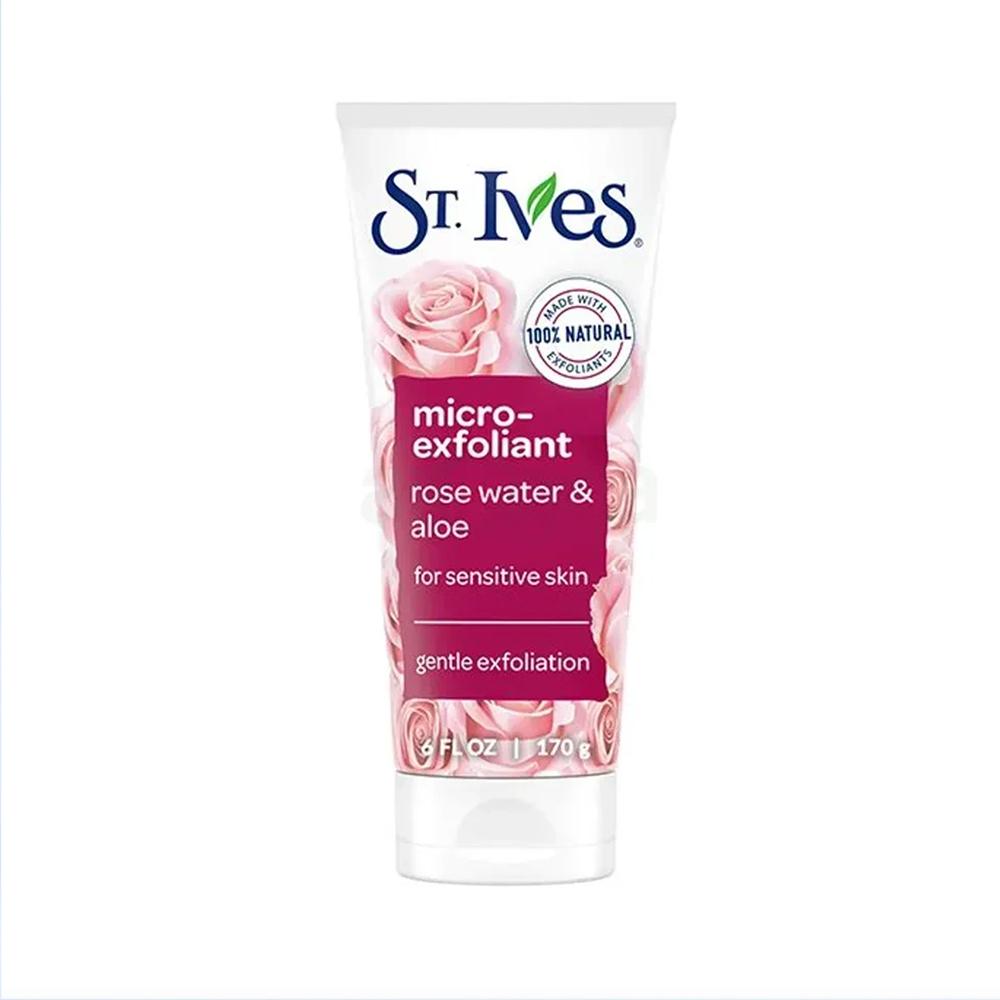 St. Ives Gentle Smoothing Rosewater and Aloe Vera Facial Scrub – 170gm