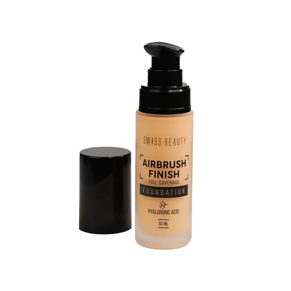 Swiss Beauty Airbrush Foundation Shade 07 - Sand – 30 ml