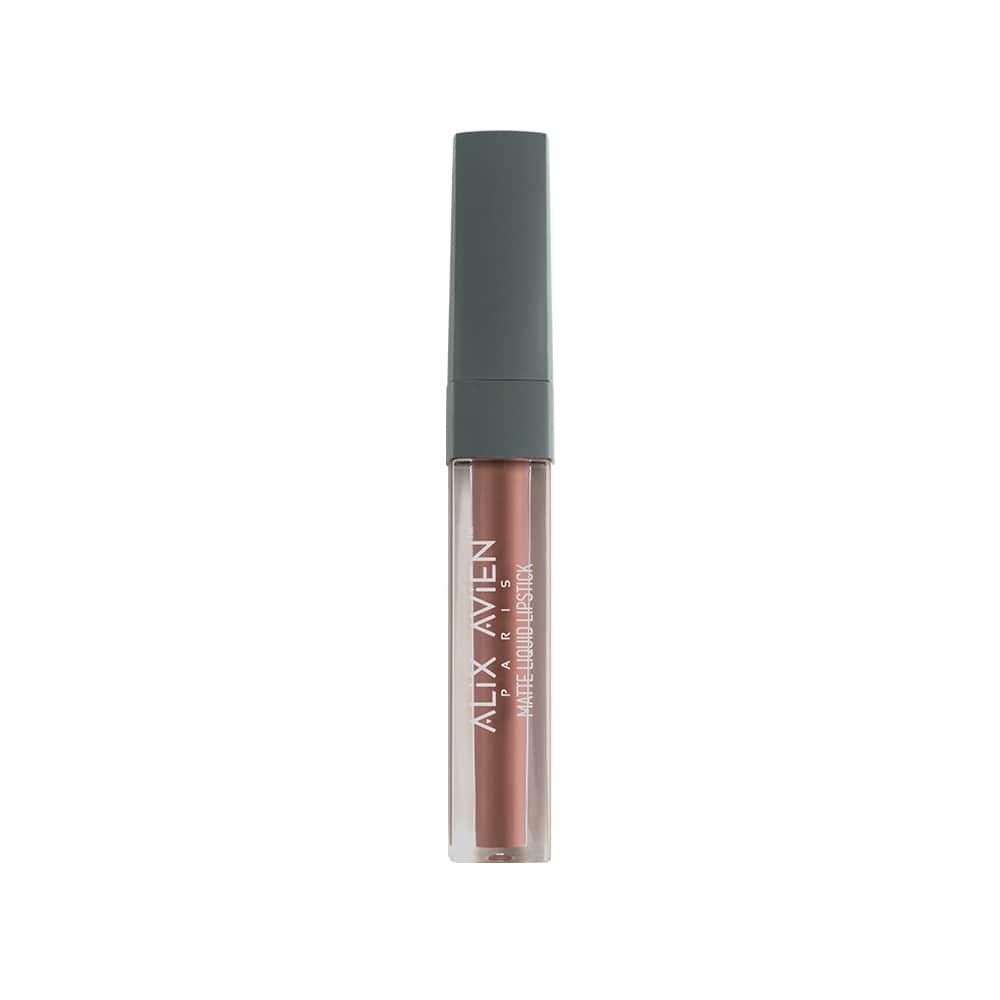 Alix Avien Matte Liquid Lipstick – 501 Caramel Nude – 3 ml