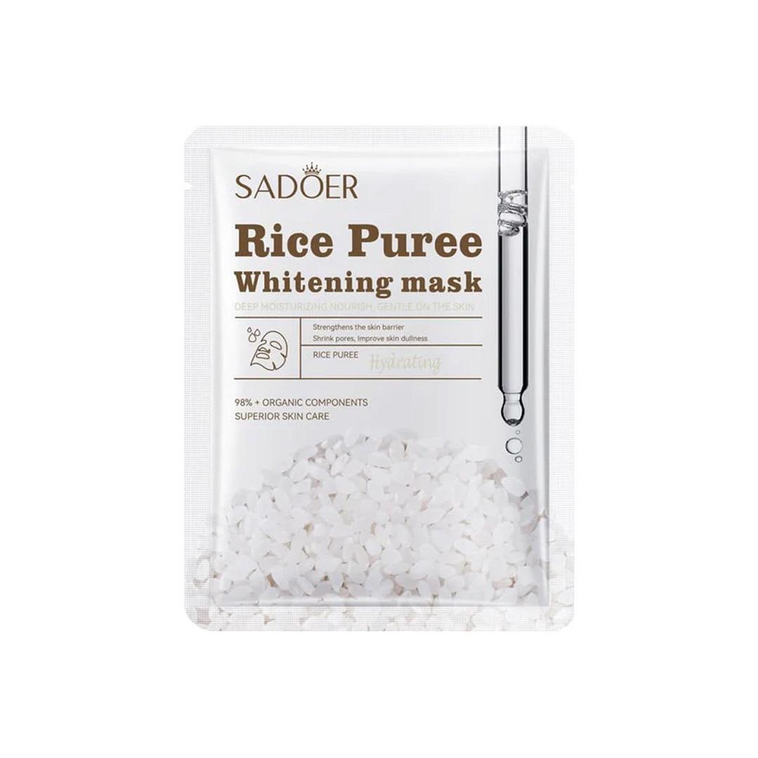 Sadoer Rice Puree Whitening Facial Mask – 25gm