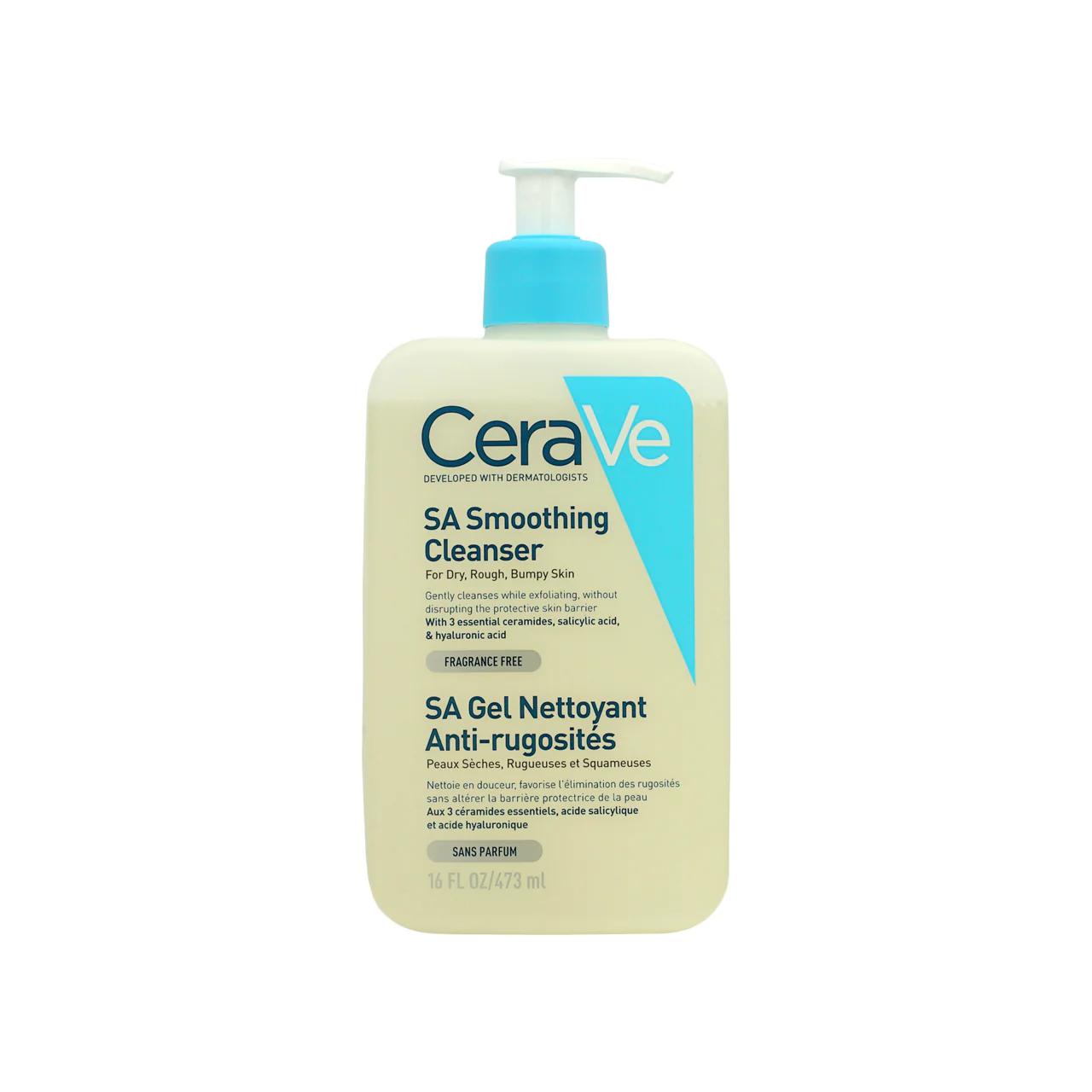 CeraVe SA Smoothing Cleanser with Salicylic Acid – 473ml
