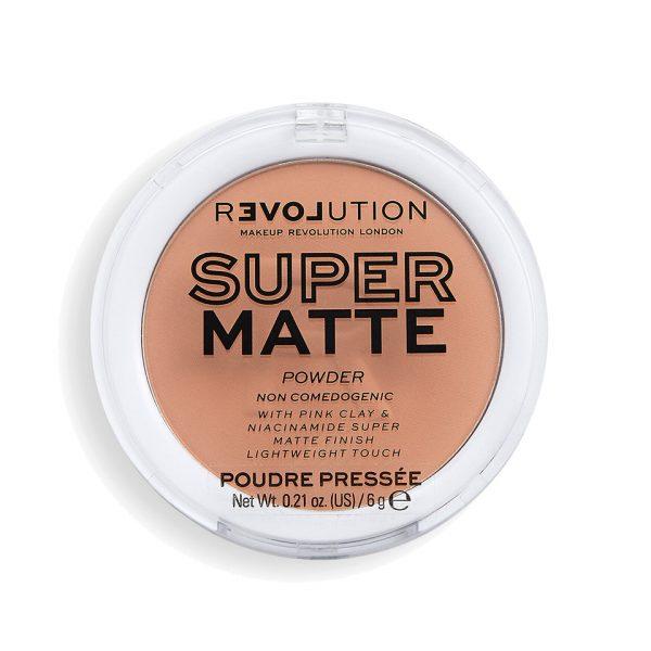 Makeup Revolution Super Matte Powder-Warm beige – 6 gm