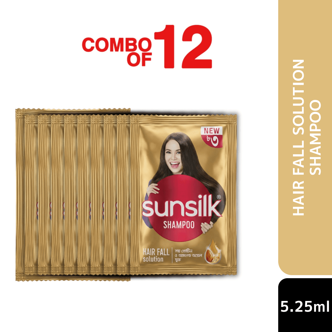 Sunsilk Shampoo Hair Fall Solution 5.25ml (Bundle of 12)