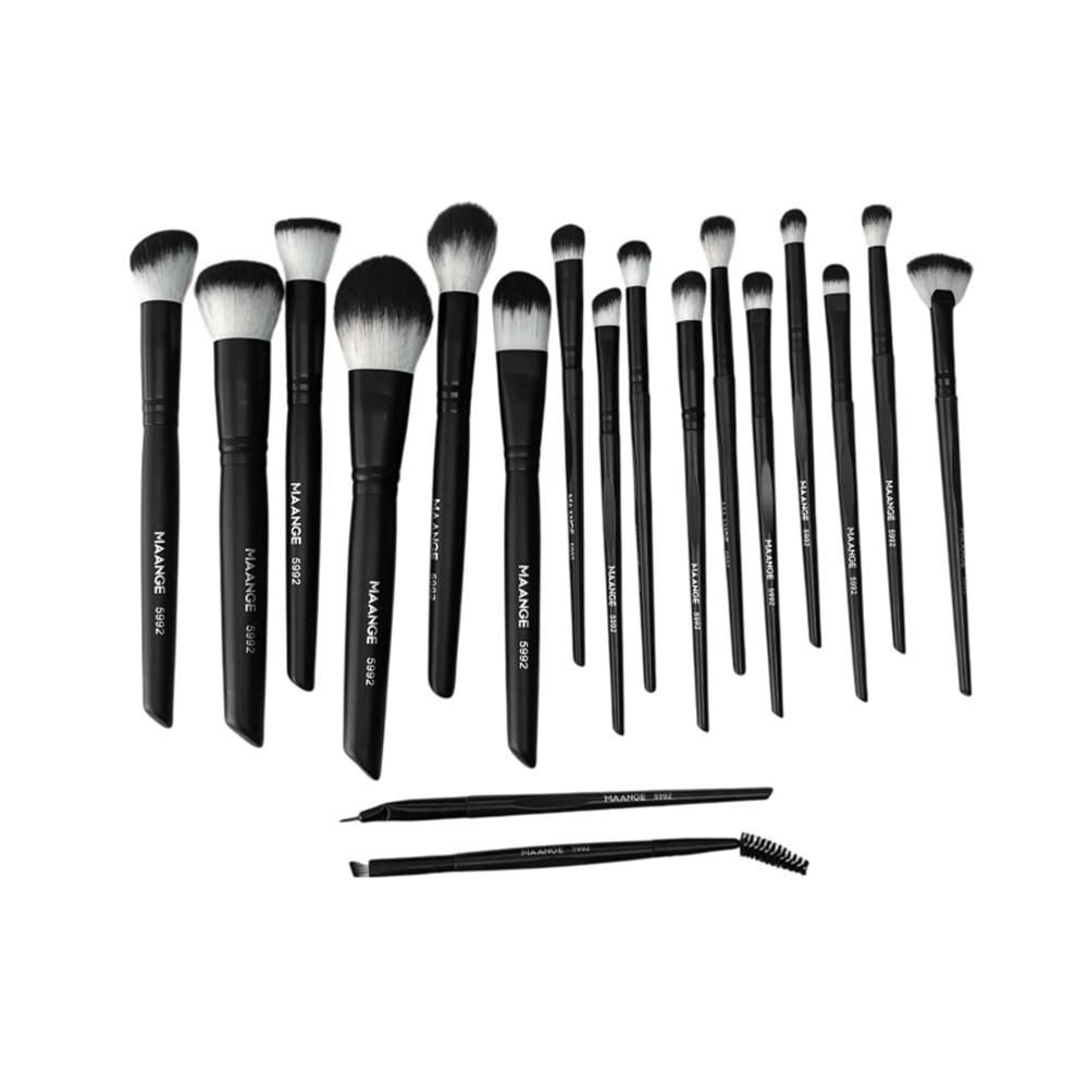 Maange The Brush 18pcs Set - Black