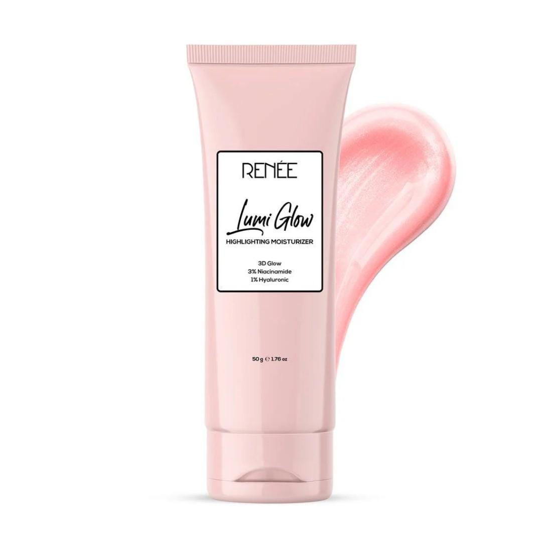 RENEE Limi Glow Highlighting Moisturizer 3D Glow 3% Niacinamide 1% Hyaluronic – 50 gm