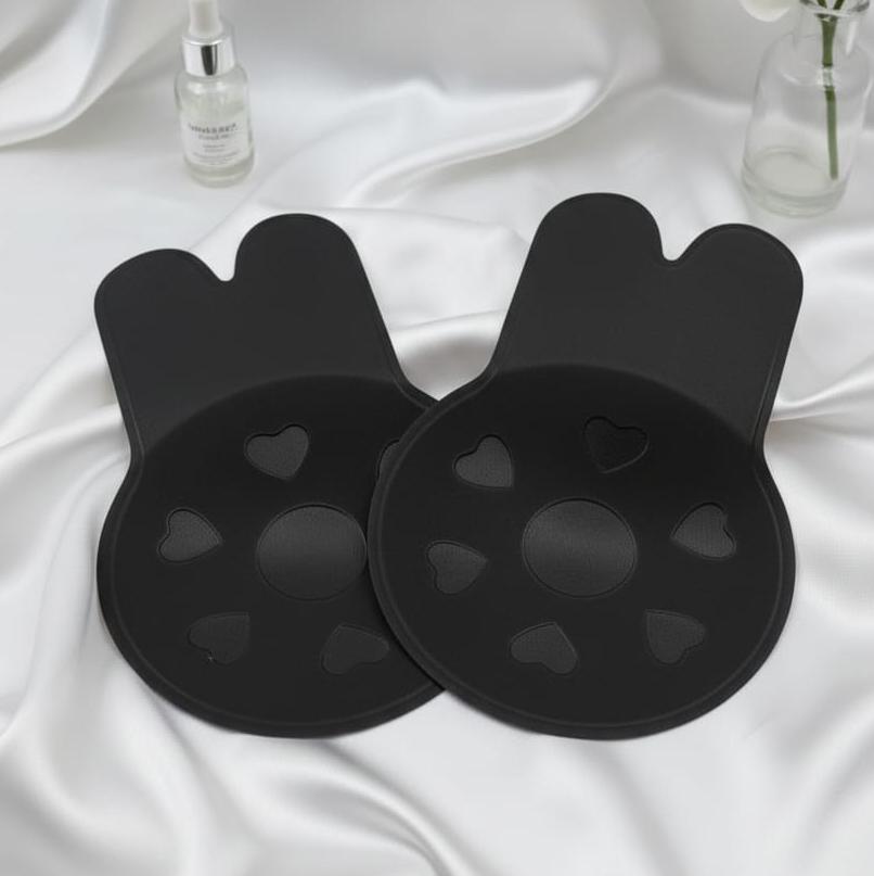Armela Rabbit Liftup Invisible Bra - Black