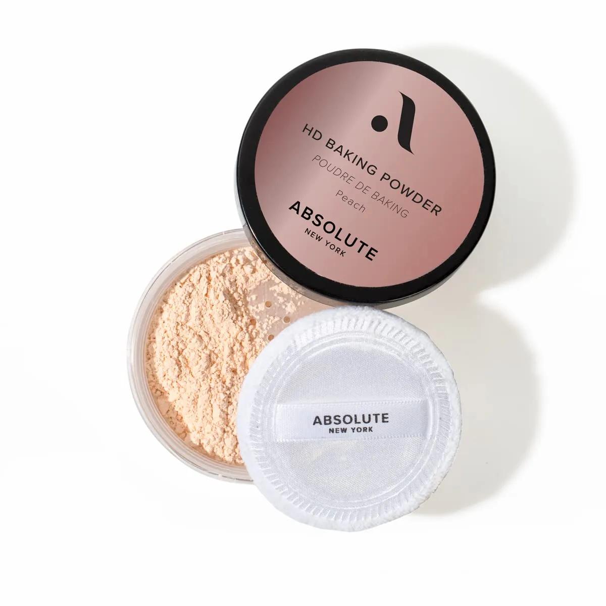 Absolute New York HD Baking Peach Loose Powder – 16 gm