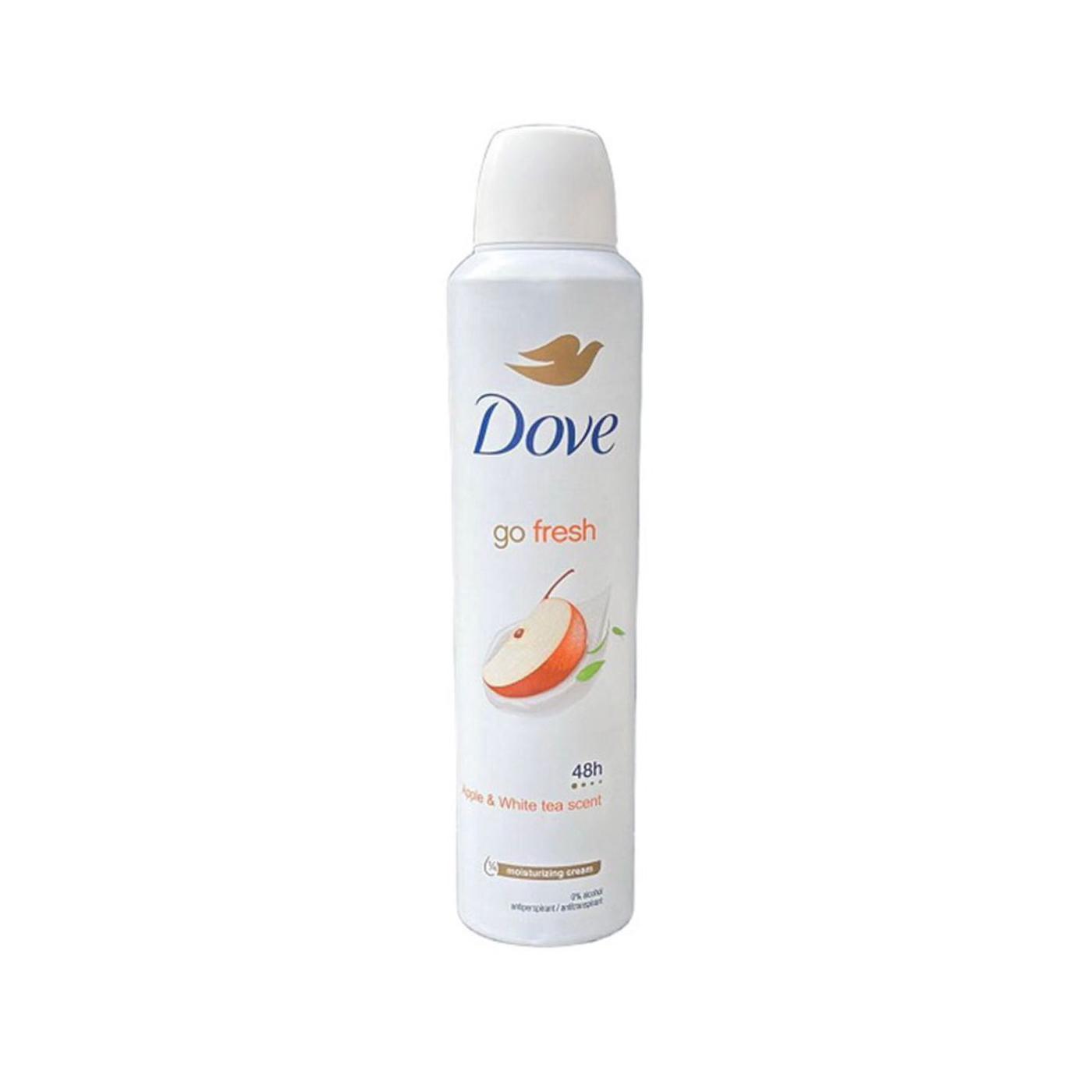 Dove Go Fresh Apple & White Tea Antiperspirant Deodorant – 250ml