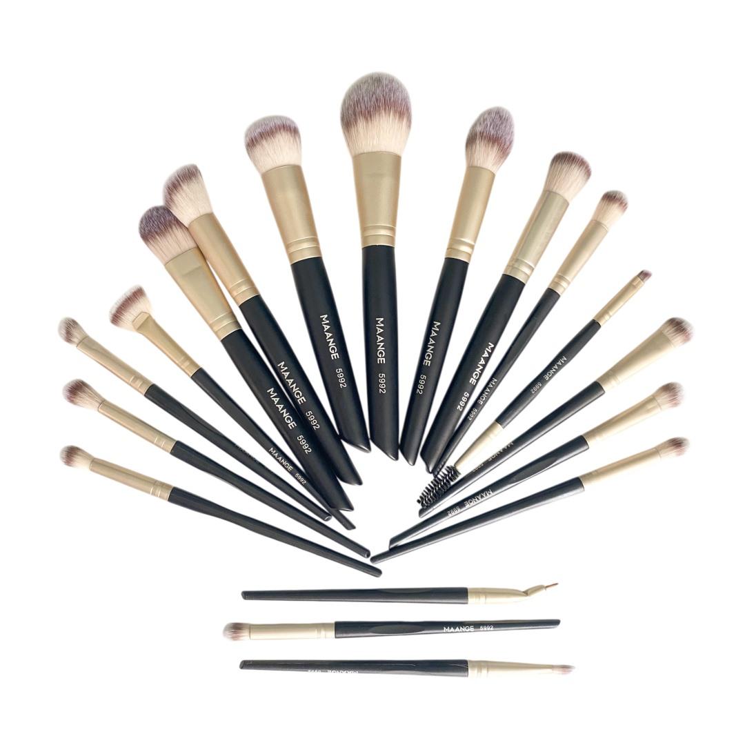 Maange The Brush 18pcs Set - Silver