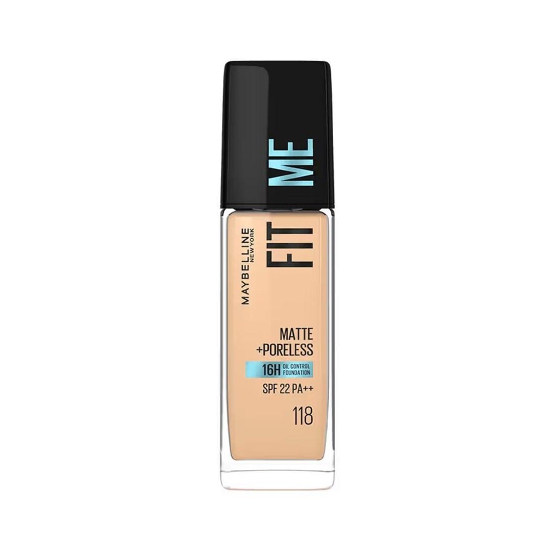 Maybelline Fit Me Matte + Poreless Foundation Light Beige 118 – 30ml