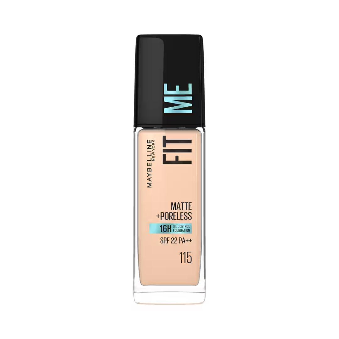 Maybelline Fit Me Matte + Poreless Foundation- Ivory 115 – 30ml