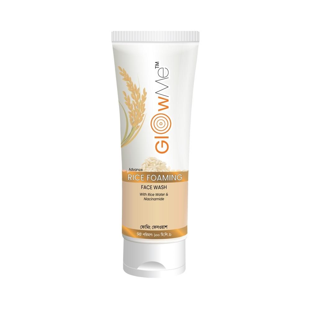 GlowMe Rice Foming Face Wash – 100ml