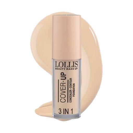 Cover-Up 3 IN 1 Conceler-Contour Foudation 05 – Lollis – 30.0ml