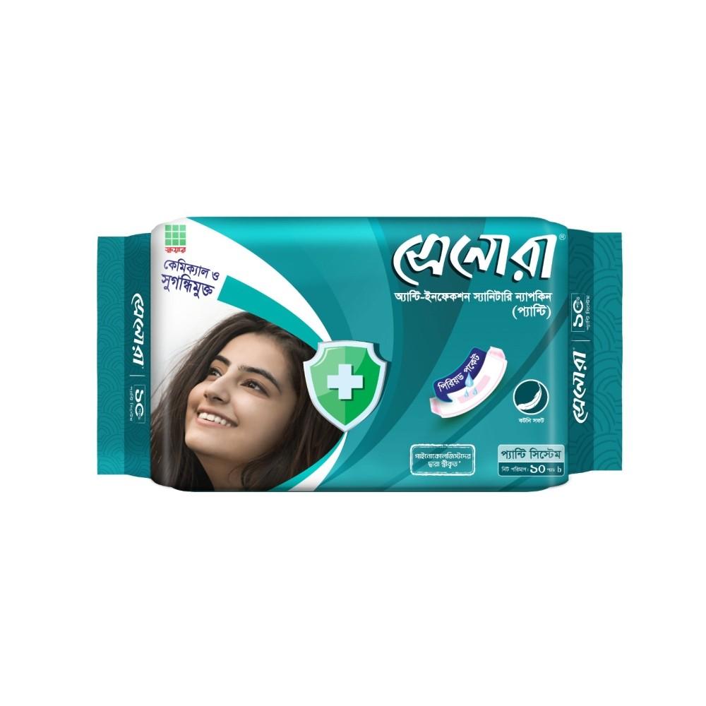 Senora Panty Sanitary Napkin - 10 Pads