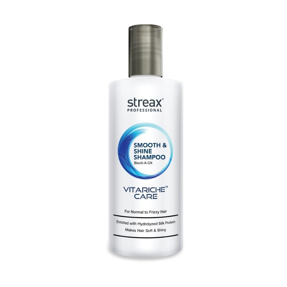 STREAX PRO VITARICHE CARE SMOOTHING SHINE SHAMPOO 300ML (Import)