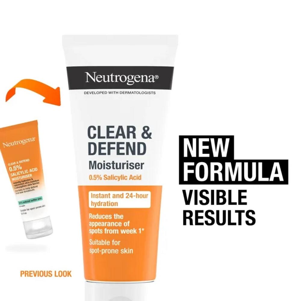 Neutrogena Clear & Defend Moisturiser – 50ml