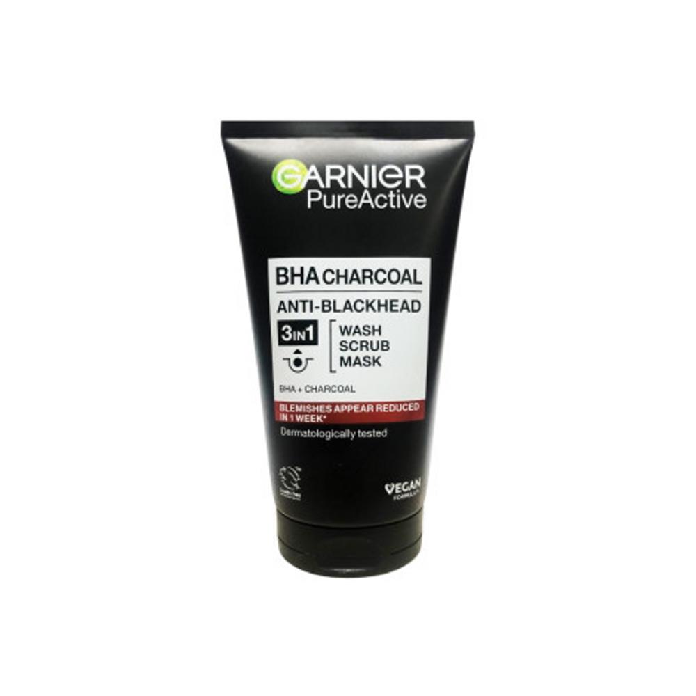 Garnier Skin Active Pure Active 3 in 1 Charcoal Anti-Blackhead – 150ml