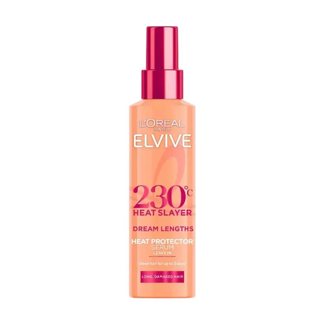 L'Oreal Elvive Heat Slayer Dream Lengths Heat protector Iron Serum Leave In