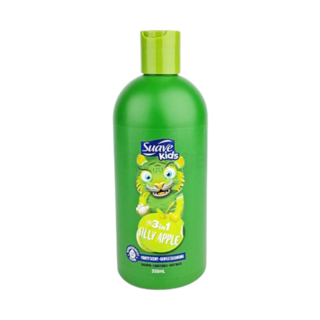 Suave Kids 3in1 Silly Apple Shampoo Conditioner & Body Wash – 350mL