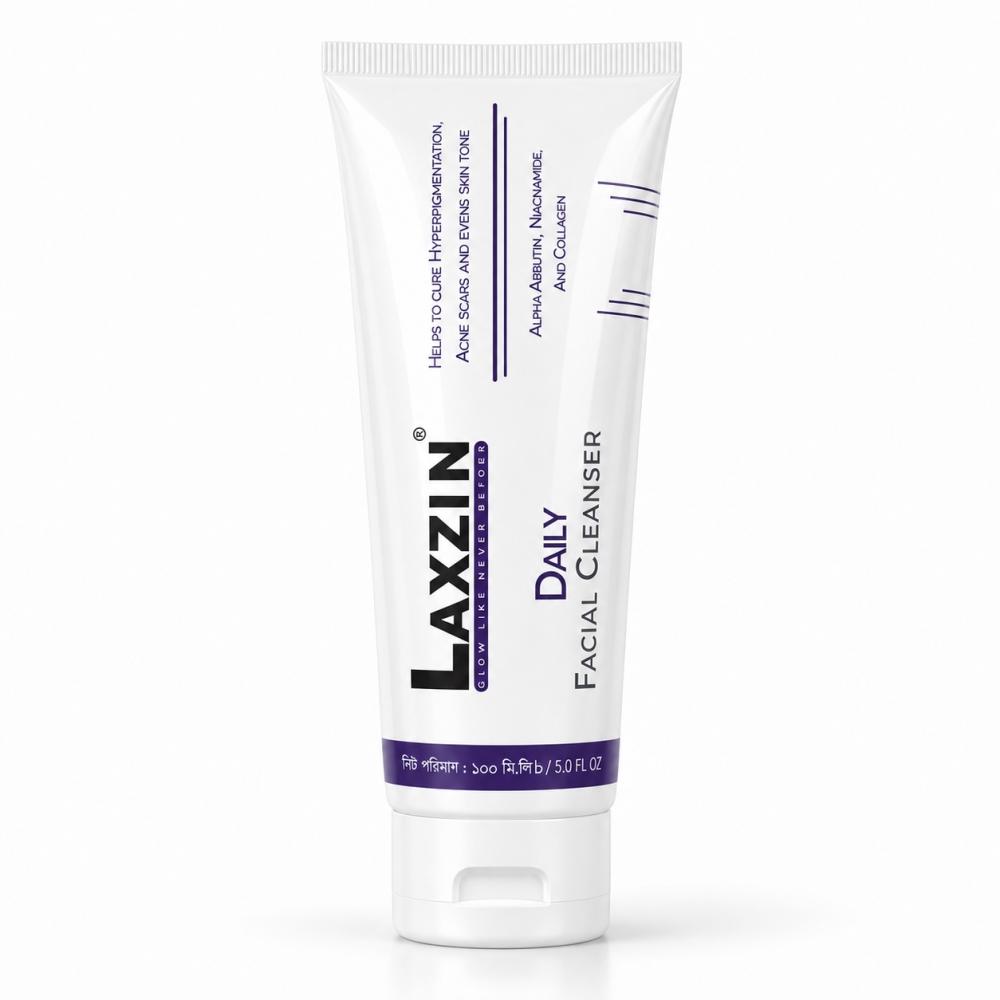 Laxzin Daily Facial Cleanser – 100 ml / 5.0 FL OZ