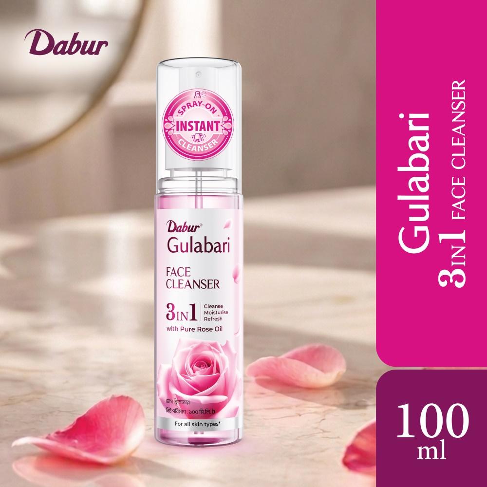 Gulabari 3in1 Face Cleanser 100 ml – DABUR