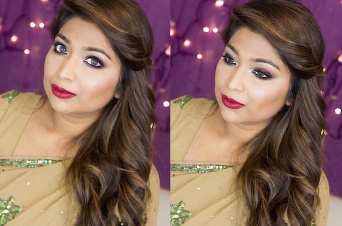ঈদের রাতের গর্জিয়াস মেকআপ ও হেয়ার স্টাইল