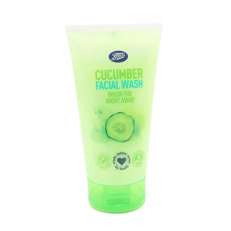 Boots Essentials Cucumber Facial Wash-0