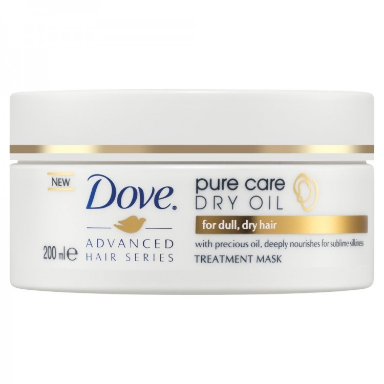 Dove Pure Care Dry Oil Treatment Mask-0