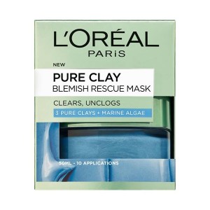 L'Oreal Pure Clay Blemish Rescue Mask-4525