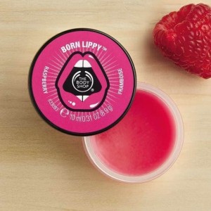 The Body Shop Born Lippy Pot Lip Balm - Raspberry-4754