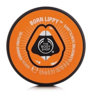 The Body Shop Born Lippy Pot Lip Balm - Satsuma Shimmer-0