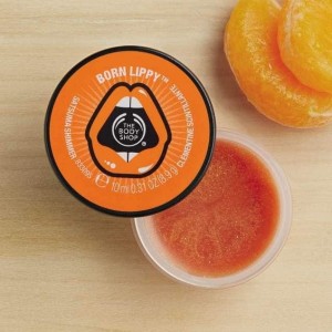 The Body Shop Born Lippy Pot Lip Balm - Satsuma Shimmer-4733