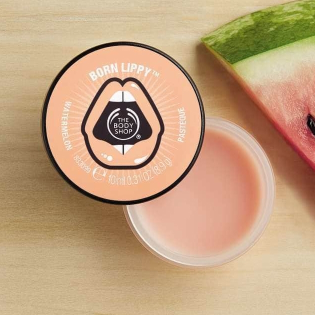 The Body Shop Born Lippy Pot Lip Balm - Watermelon-4730