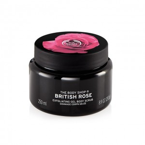The Body Shop British Rose Exfoliating Gel Body Scrub-0