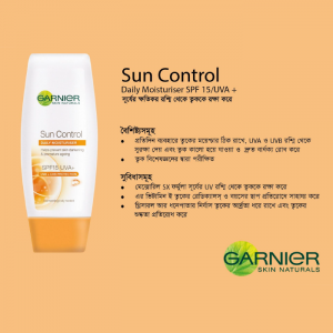 Garnier Sun Control Daily Moisturiser with SPF 15 UVA+-6522