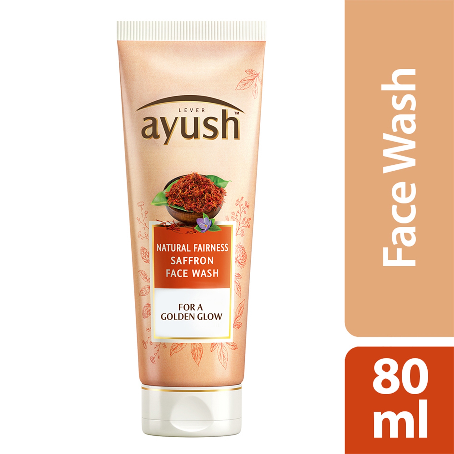 Lever Ayush Face wash Natural Fairness Saffron -0