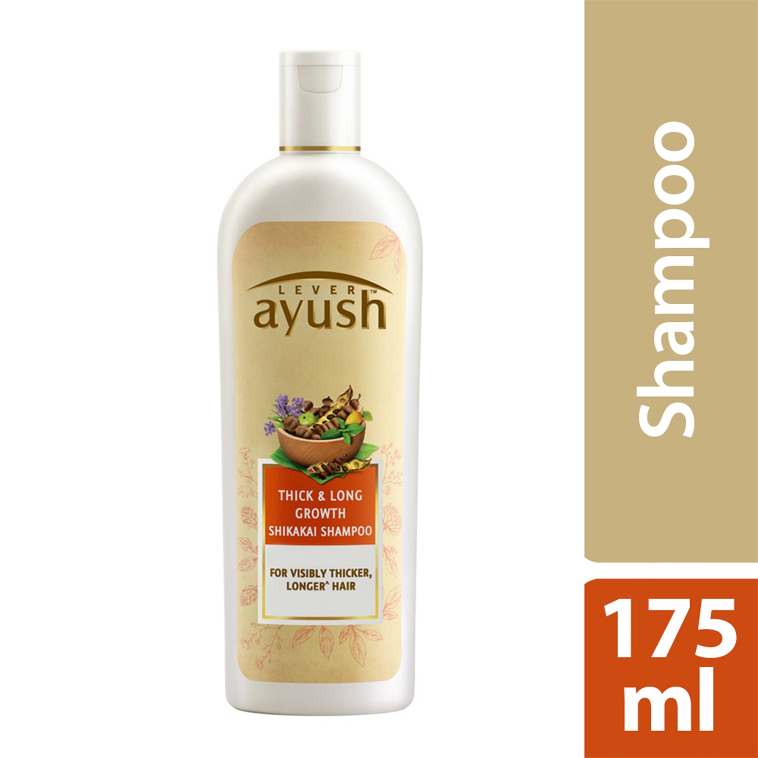 Lever Ayush Shampoo Long & Strong Growth Shikakai -0