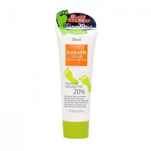 Kumano Cosmetics Deve Kakato Feet & Heel Cream with 20% Shea Butter-0