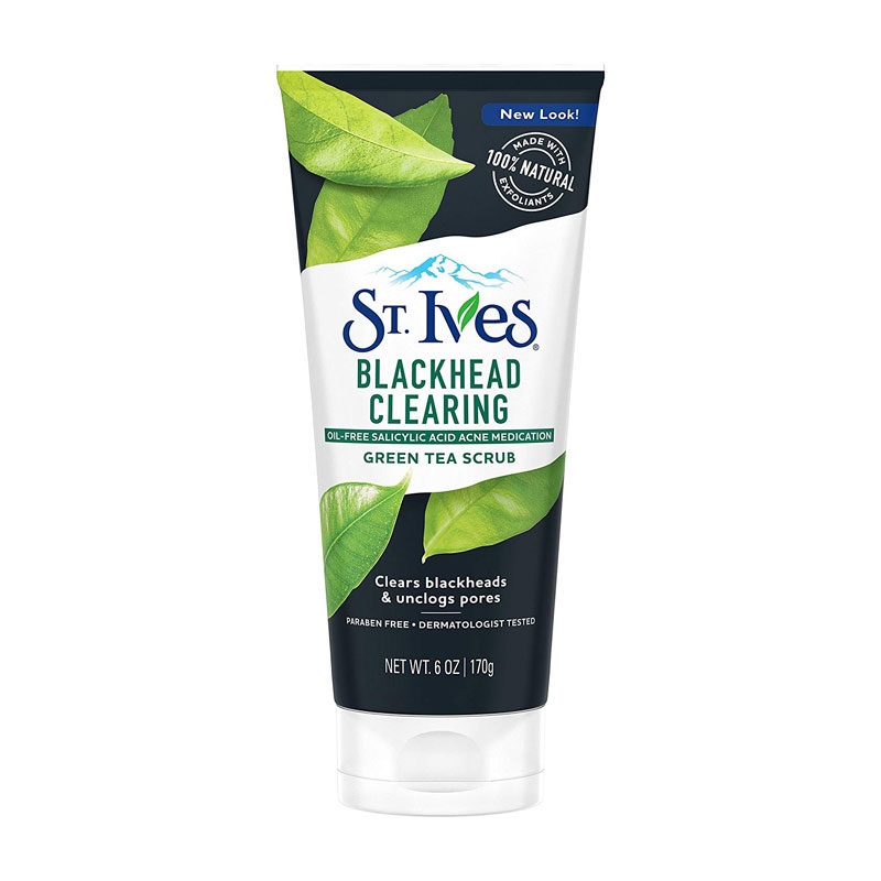 St. Ives Blackhead Clearing Face Green Tea Scrub-0
