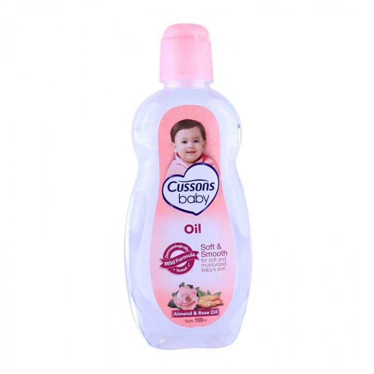 Cussons Baby Soft And Smooth Almond And Rose oil-0