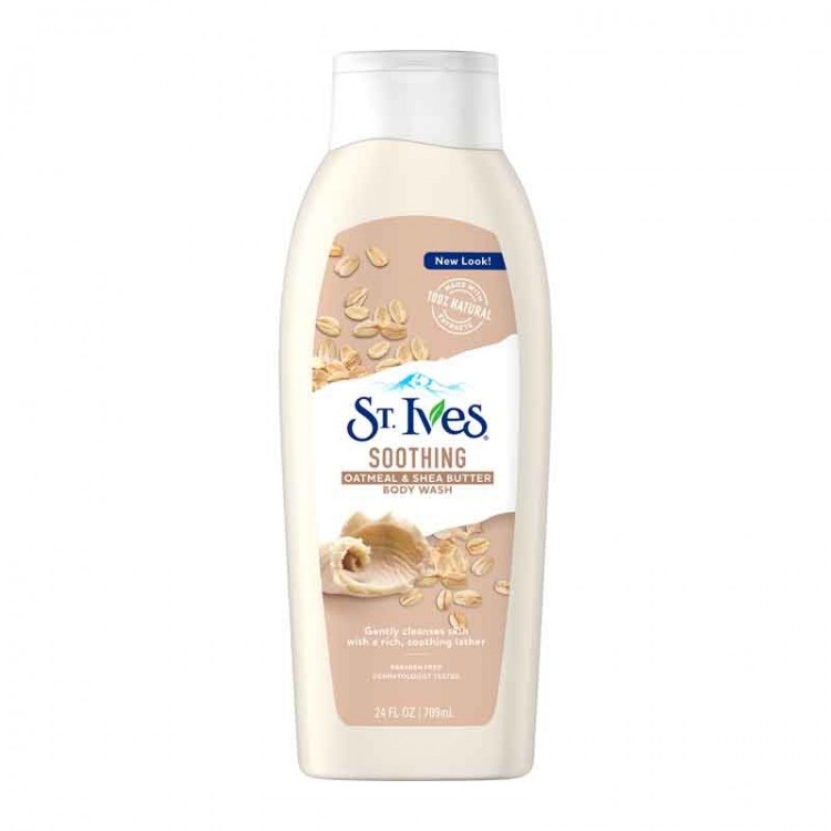 St. Ives Oatmeal & Shea Butter Soothing Body Wash-0