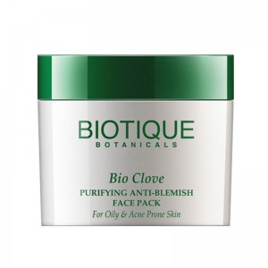 Biotique Bio Clove Purifying Anti-Blemish Face Pack For Oily And Acne Prone Skin-8086