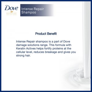Dove Shampoo Intense Repair -8542