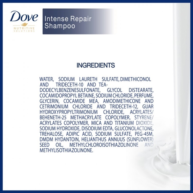Dove Shampoo Intense Repair -8543